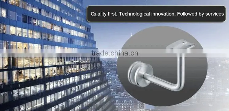 hot sale stainless steel 90 degree glass handrail bracket for stairs
