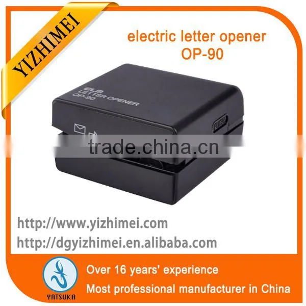 OP-100 battery electric Letter opener, plastic letter cutter
