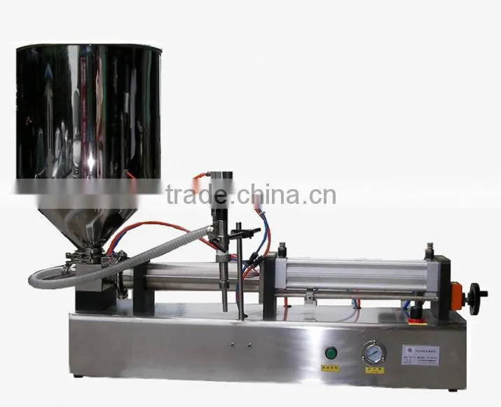 Glass/plastic liquid bottle filling machine,Pneumatic Honey filling machine