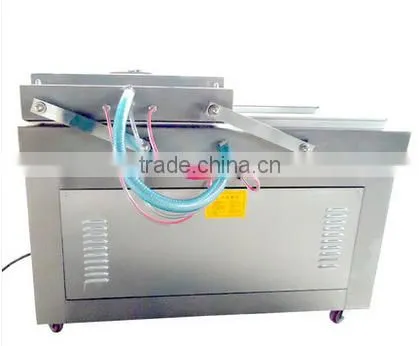 Best price for Double Chambers Vacuum Packing Machine/ horizontal type out vacuum pack machine