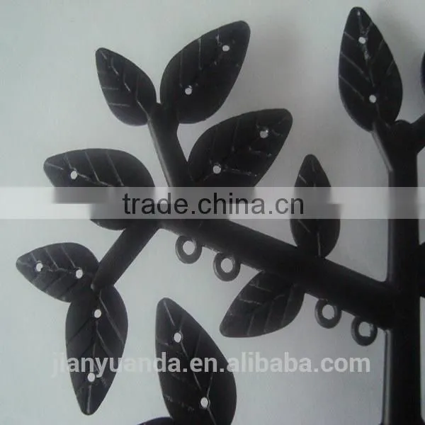 plastic necklace rotating stand / jewelry display adjustable tree stands