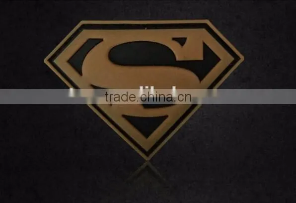 Superman Morale Rubber Patches Tactical Badges Fabric Armband Stickers Military