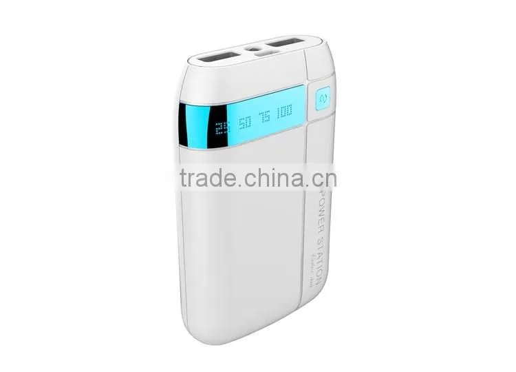 Gift Model Real Capacity Exide Battery Portable Power Bank 6600mah With LED Light