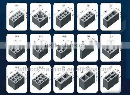 QT4-24 compressed earth block making machine/brick making machine