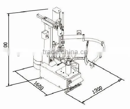 DAT26+L2 used tire changer machine sale with reasonable price
