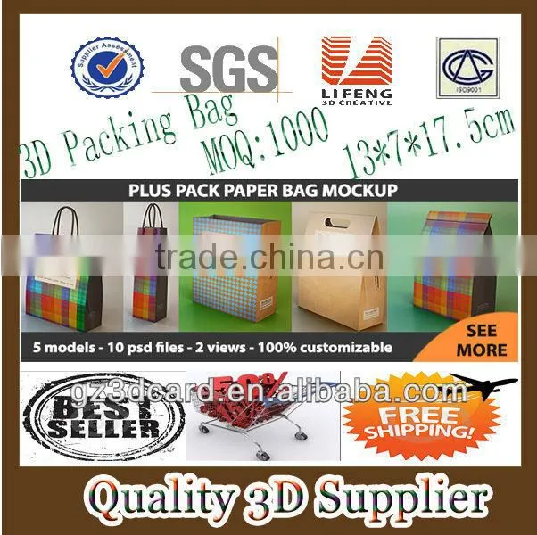 Guangzhou Lifeng PS lenticular 3d picture in large size for decoration