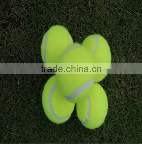 2014 Hot Sale Custom Coloured & Weight Tennis Ball for Pet & Human