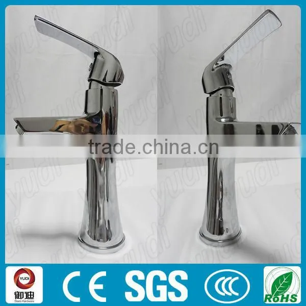 single handle polised bathroom sink faucet prices