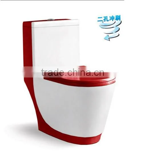 Indian colored water closet green toilet 339