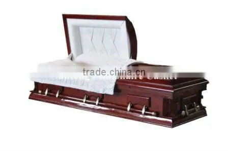wood casket
