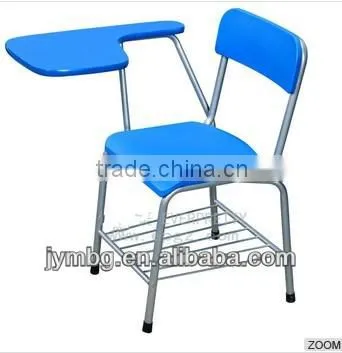 School chair with writing tablet