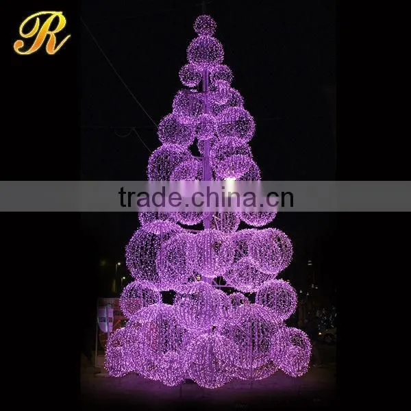 Giant christmas tree used commercial christmas decorations