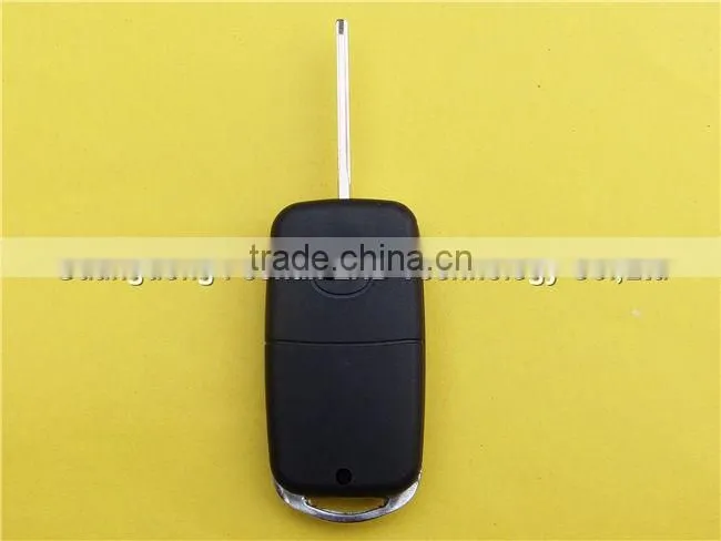 Upgraded 3 buttons folding car key flip remote key shell fob case for Toyota Corolla Vios