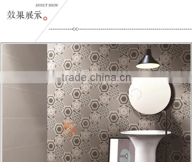100*200*175mm hexagon ceramic tile kitchen bathroom porcelain floor tile