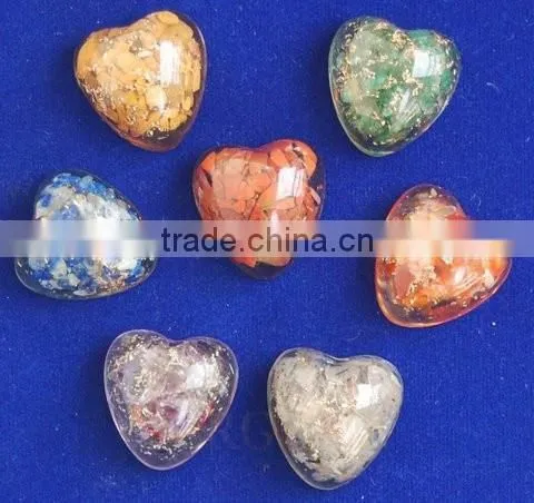 Orgone Engraved Sacral Chakra Oval : Supplier Orgonite Chakra Oval
