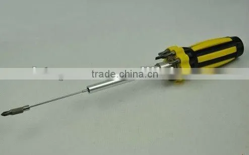 Screwdriver bits set with LED light