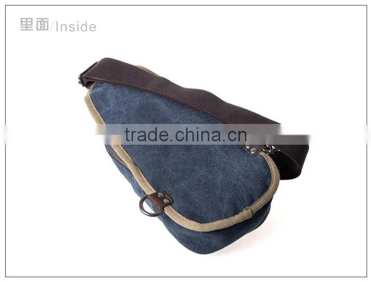 2014 New England cross body bag,cotton canvas long strap bag,blank canvas bags
