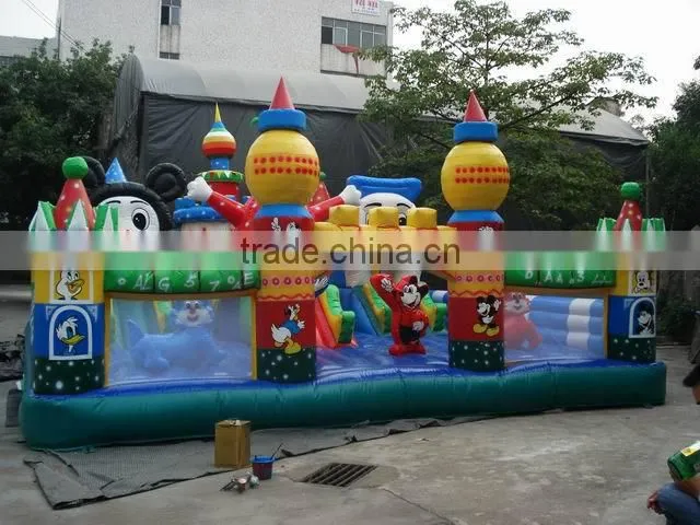 inflatable fun city amusement park, bouncy castle game