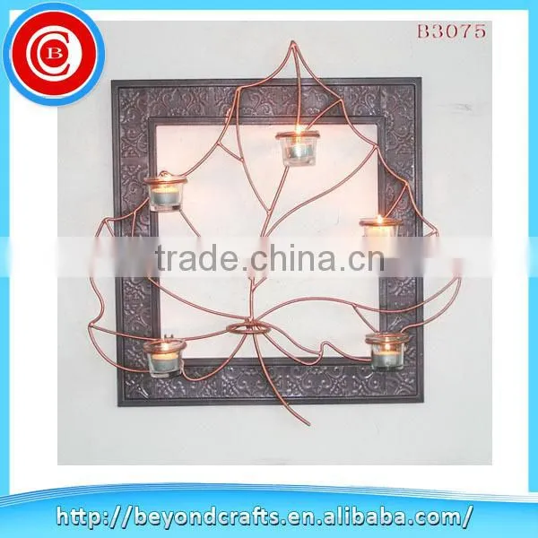 Frame model fancy popular metal tree candle holder