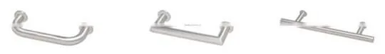 2 panels for alcove shower frameless sliding door