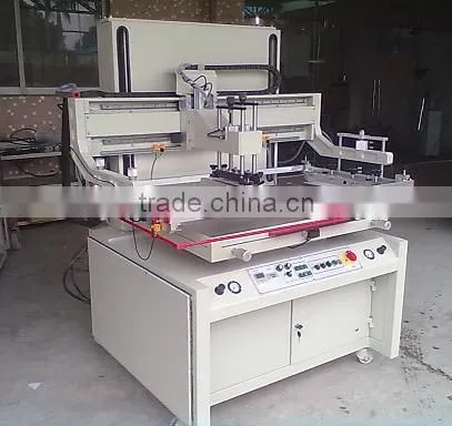 GW-6090 flat bed screen printing machine for flat product