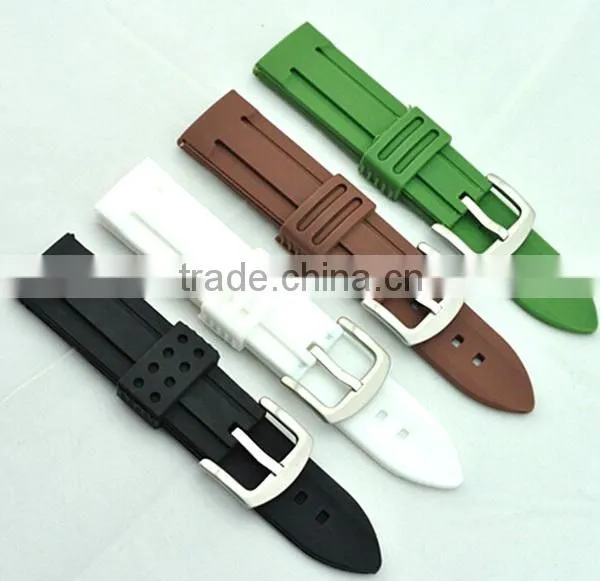 durable rubber watch strap /watch band and custom are welcomed