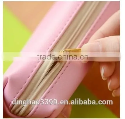 Lovely Pencil Case ,Simple PU Pen Bag