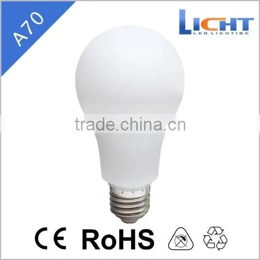 L-A70 New 2016 14W AC170-250V Cold White LED Lights e27 Bulb luz led lamp