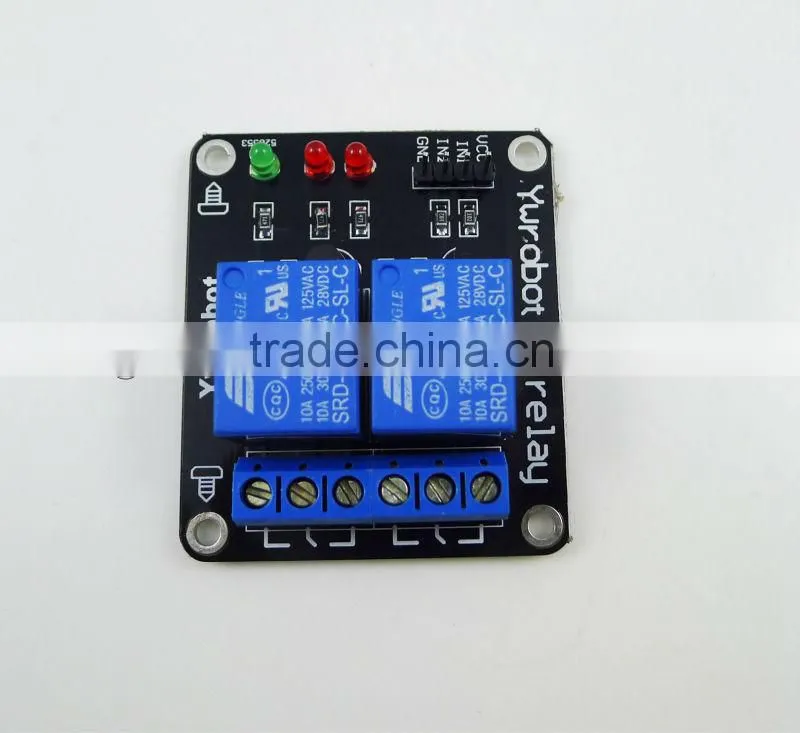 DC5v 2 Channels SCM Development Board Relay Module