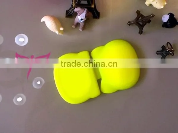 Custom foldable small pocket hand mirror made with silicone