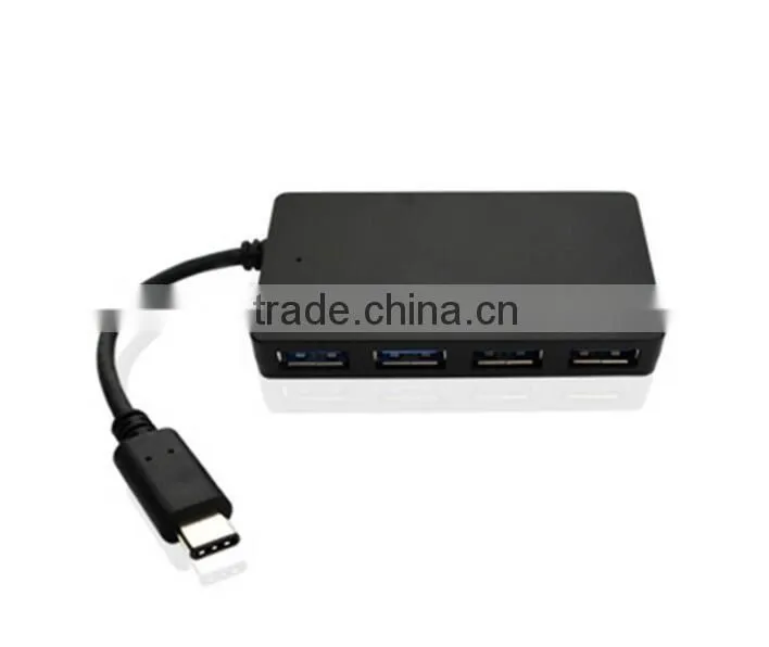 USB 3.1 Type C Hub Multiple 4 Ports type-C to USB 3.0 hub adapter For new Macbook