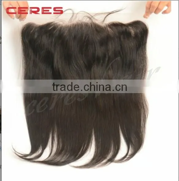 Wholesale Hair Factory Supply Virgin Hair Silk Top Closure Lace Frontal