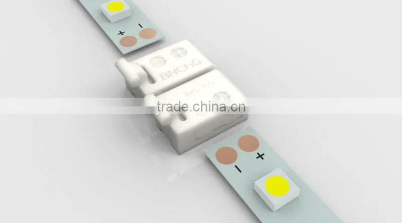 Patented Push Connector for Flexible LED Strip 5050/3258 10mm