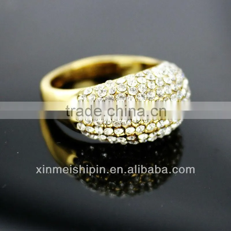 New style hot sale cystal silver rings