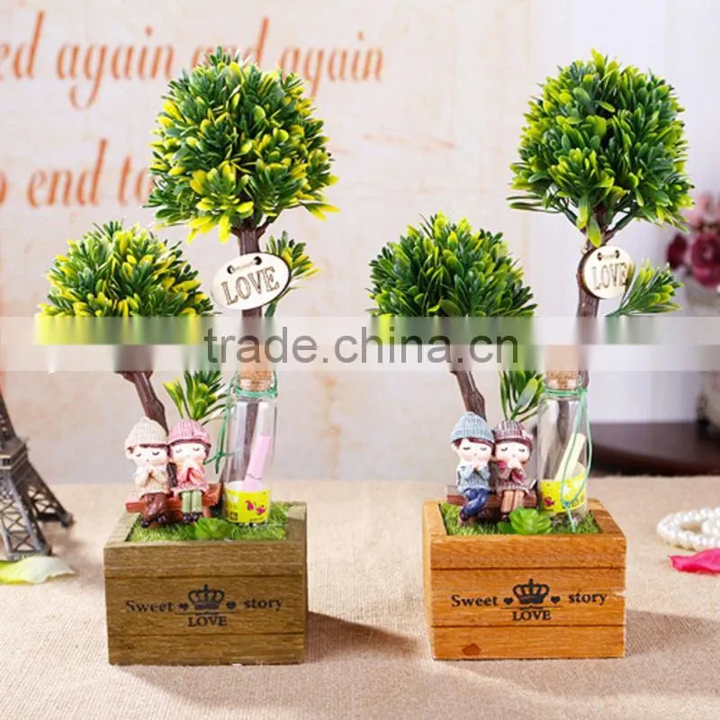 Factory Price latest gift items mini zen garden toy gift , salt and pepper shaker wedding gift set