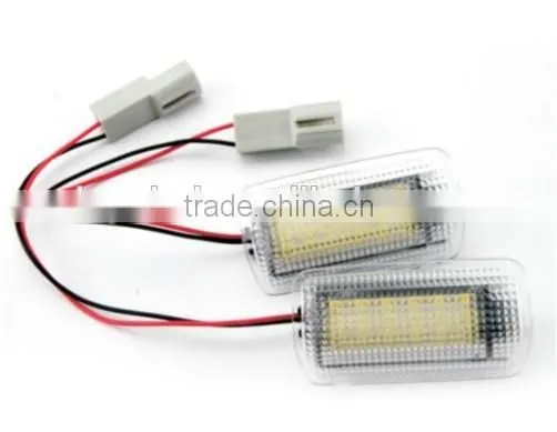 Budjet auto parts LED license lights car license plate frame european