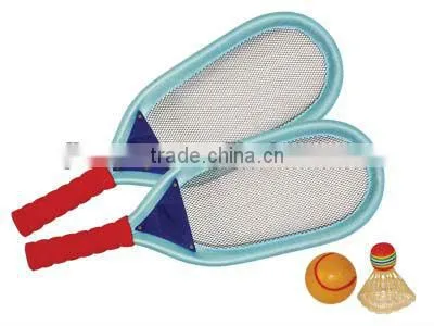 Sport set beach cloth racket with elastic ball
