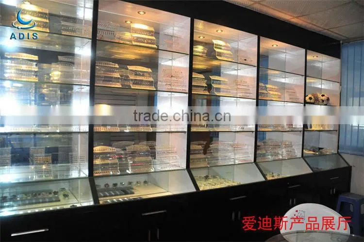 Yiwu Jewelry Factory Transparent Stone Ear Tunnel