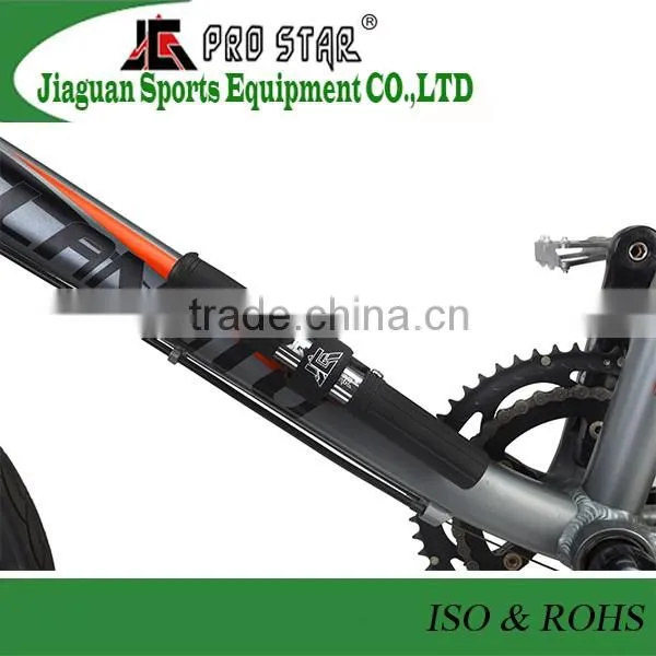 Hand Pump with Dust-cap and Solf Handle Bicycle Air Pump Smart Valve JG-1012