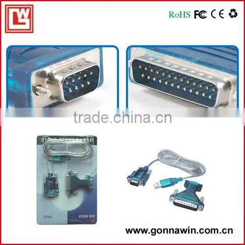 USB TO RS232 Cable/USB TO DB9 Cable/DB9 TO DB25 Converter