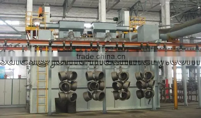 Catenary Stepping Shot Blasting Machine