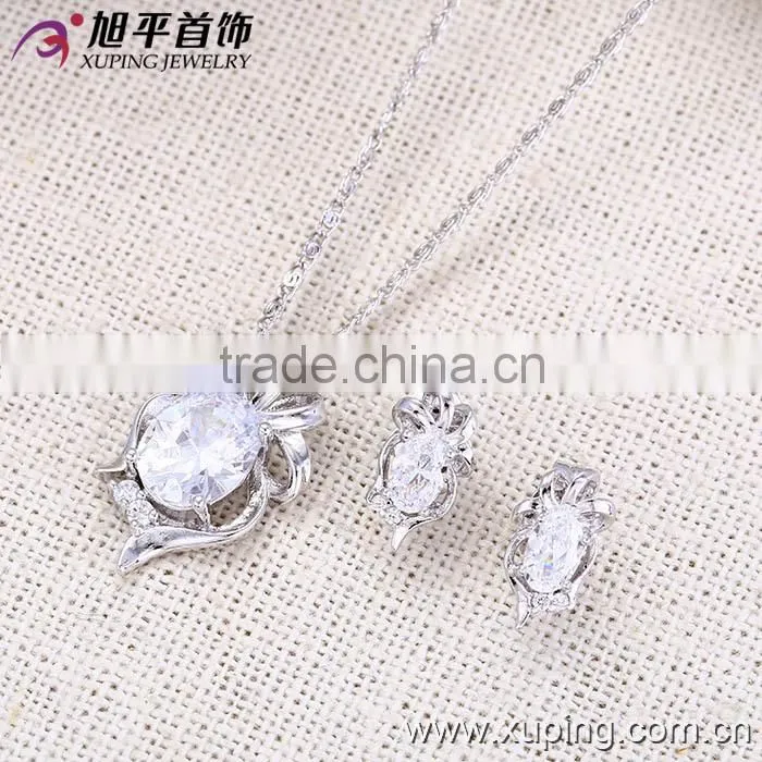 Hot Sale Synthetic CZ Xuping Jewelry Set