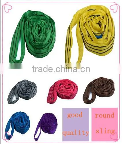Belt type round sling to lifting reliable belt type sling