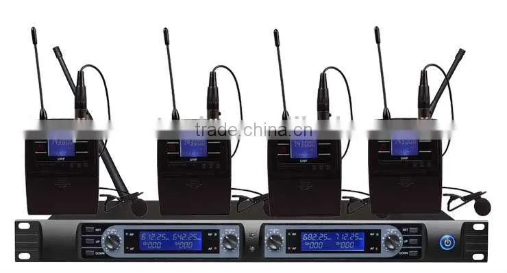 Professional uhf wireless collar microphone
