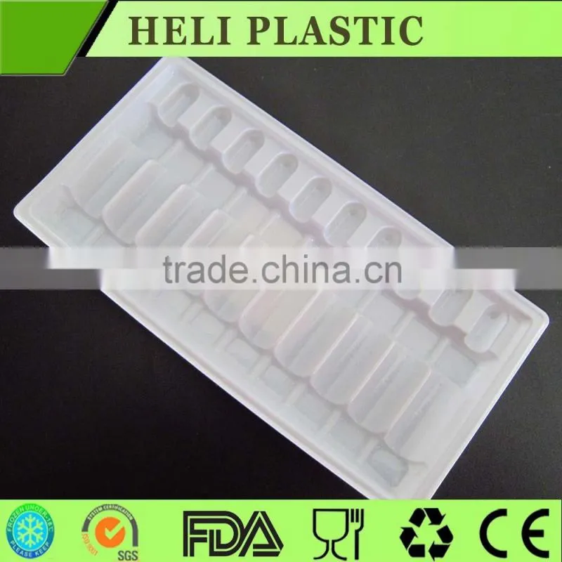 Disposable injection medical equipment plastic tray