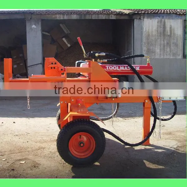 new type 20-30t 530-610mm horizontal and vertical hydraulic diesel wood splitter machine with take-off with CE from China