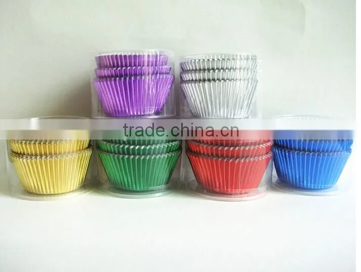 Foil muffin cake cases cup round cake tools Made in China Guangzhou