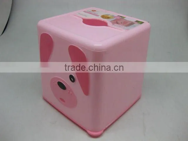 plastic tissue box