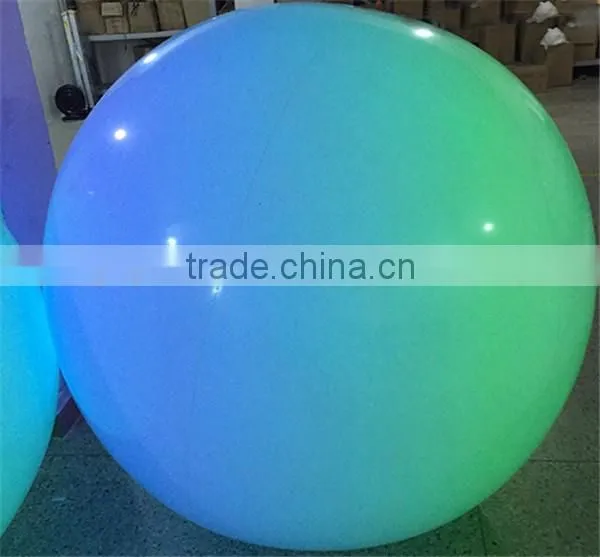 1m inflatable led crowd party ball / inflatable zygote interactive ball for concert and party
