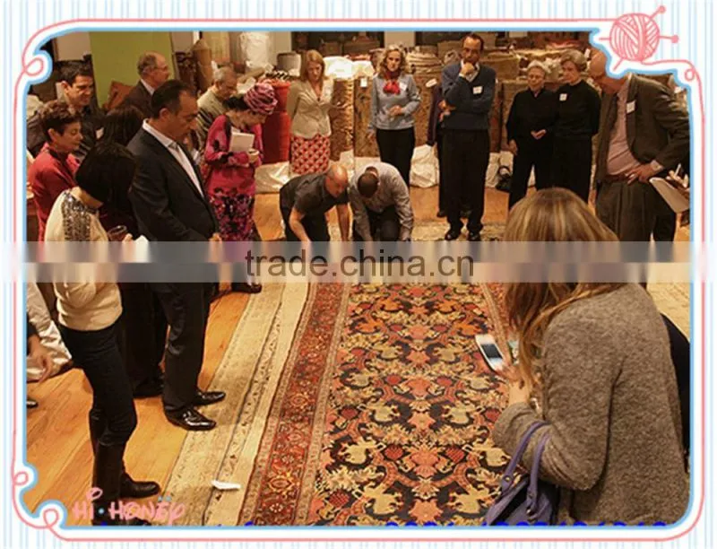 wool & silk carpet guangzhou factory handmade art woo l& silk carpet luxery palace carpet